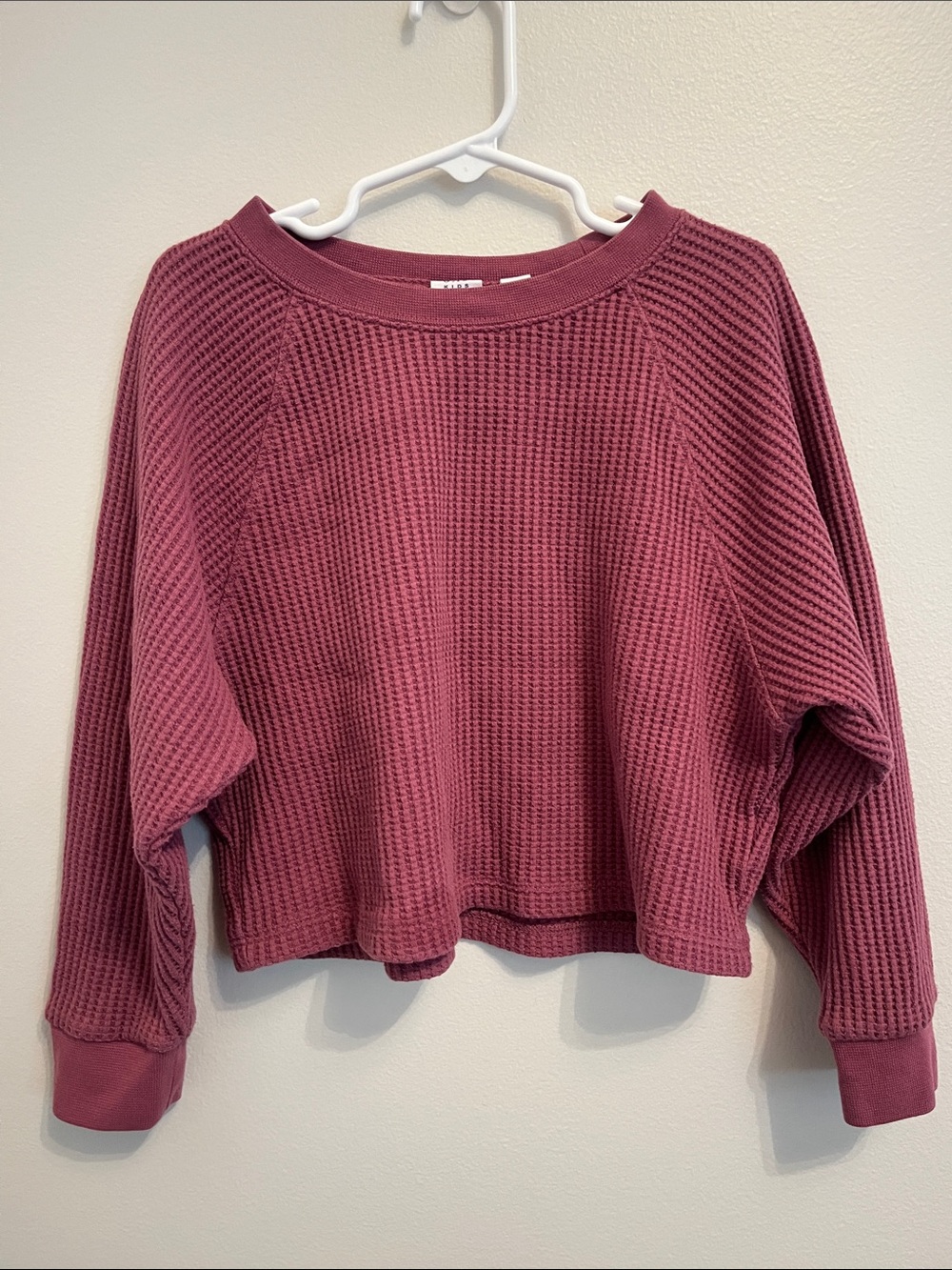 GAP Waffle Knit Long Sleeve